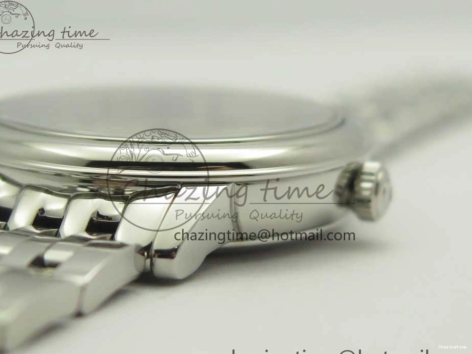 0227 BestValue De Ville Prestige Ladies 32.7mm SS MKF 1:1 Best Edition White Dial SS Markers on SS Bracelet MIYOTA 7971